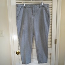 Lane Bryant Green Pants Size 24 Inseam 28.5&quot; Cotton Stretch Pockets - £13.33 GBP