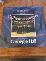 Rex Humbard Cathedral Singers Carnegie Hall 33 LP Record Album 2 Record Set - £22.56 GBP