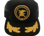 Trucker Hat Baseball Cap Vtg Snapback Mesh National Rifle Association NR... - £31.62 GBP