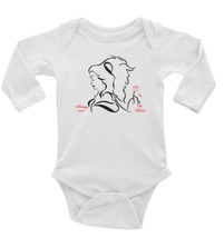 Beauty and the Beast Shilhouette Unisex Onesie, Long or Short Sleeves White - £17.30 GBP