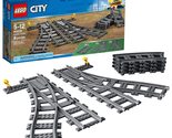 LEGO City Trains Switch Tracks 60238 Building Toy Set for Kids, Boys, an... - $27.25