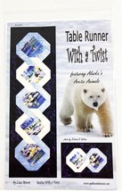 Table Runner With a Twist Featuring Alaska&#39;s Arctic Animals Pattern - $7.91