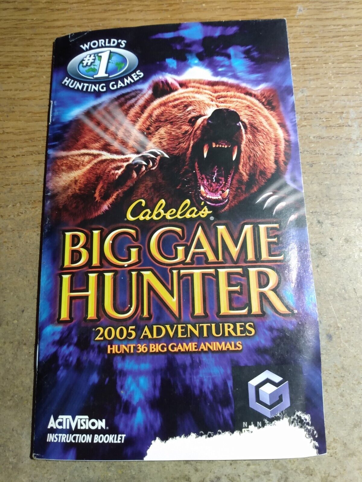 Cabela&#39;s Big Game Hunter 2005 Adventures (PC, 2005) MANUAL ONLY - $2.00