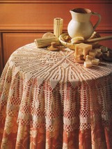 Fans &amp; Roses V.I.P. Pleasant Surprise Doilies Morning Table Top Crochet ... - $9.99