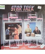STAR TREK 21 &amp; 15: Tomorrow Is Yesterday, Court-Martial Laser Videodisc - $5.40 CAD