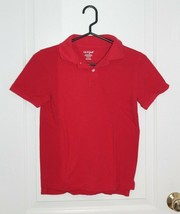 Cat &amp; Jack School Uniforms Red Polo Shirt Kids Boys Size M 8-10  - £13.92 GBP