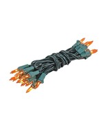 Amber Green Wire Mini Lights 20 Light 8.5 Ft - $239.33 MXN