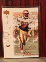 2001 Upper Deck Pros &amp; Prospects Football Card #78 Jerry Rice - £0.79 GBP