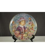 NOS HUTSCHENREUTHER China Decor 13&quot; Edna Hibel Plate FLOWER GIRL OF PROV... - £22.82 GBP