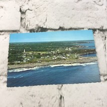 Vintage Postcard Two Lights State Park Maine Seacoast View Collectible Travel  - £4.43 GBP