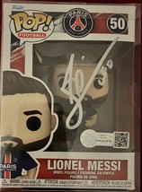 Lionel Messi signed Funko Pop #50 Paris St. Germain soccer team with COA  - $399.95