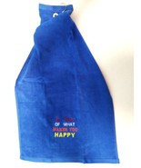 Trifold 16&quot; x 26&quot; Towel with Do More Of What Makes You Happy Embroidered - $242.91 MXN