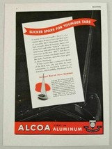 1948 Print Ad Alcoa Aluminum Beetle Boat Mast Made of Aluminum Pittsburg... - $11.80