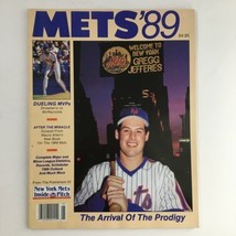 Mets &#39;89 Magazine Prodigy Gregg Jefferies, Darryl Strawberry, Kevin McReynolds - £9.86 GBP