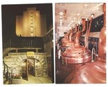 2 Miller High Life Beer Unused Postcards Stock House and Brew House - $9.90