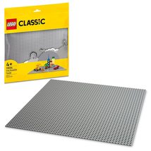 LEGO Classic Gray Baseplate 10701 Building Toy Compatible with Building Bricks f - £21.78 GBP