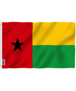 Anley Fly Breeze 3x5 Foot Guinea-Bissau Flag - Bissau-Guinean Flags Poly... - £6.30 GBP