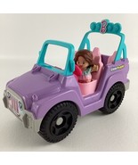 Fisher Price Little People Barbie Beach Cruiser Vehicle Fun Songs Sounds... - $52.71 CAD