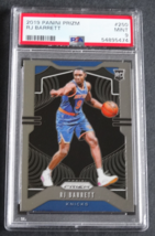 2019 Panini Prizm #250 RJ Barrett New York Knicks Basketball Card PSA 9 - £14.22 GBP