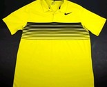 Nike Golf Dri-Fit Polo Shirt XL Standard Fit Neon Green (Stains) - £8.48 GBP