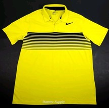 Nike Golf Dri-Fit Polo Shirt XL Standard Fit Neon Green (Stains) - £8.48 GBP