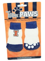 Vintage University Of Illinois The Block I Logo- Medium Dog - Pet Socks 2016 - £7.92 GBP