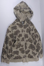Circo Boys Hoodie Jacket Size 5T Transportation Zip Up Long Sleeve Sweater Car - £7.85 GBP