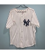 Vintage New York Yankees Rawlings Jersey Mens L Single Stitch 90s MLB Ba... - $43.00