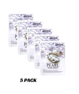 Baroness Pearl Mask Sheet 5 Sheets - 5 PACK Firming Elastic Moisturizing... - $12.02 CAD