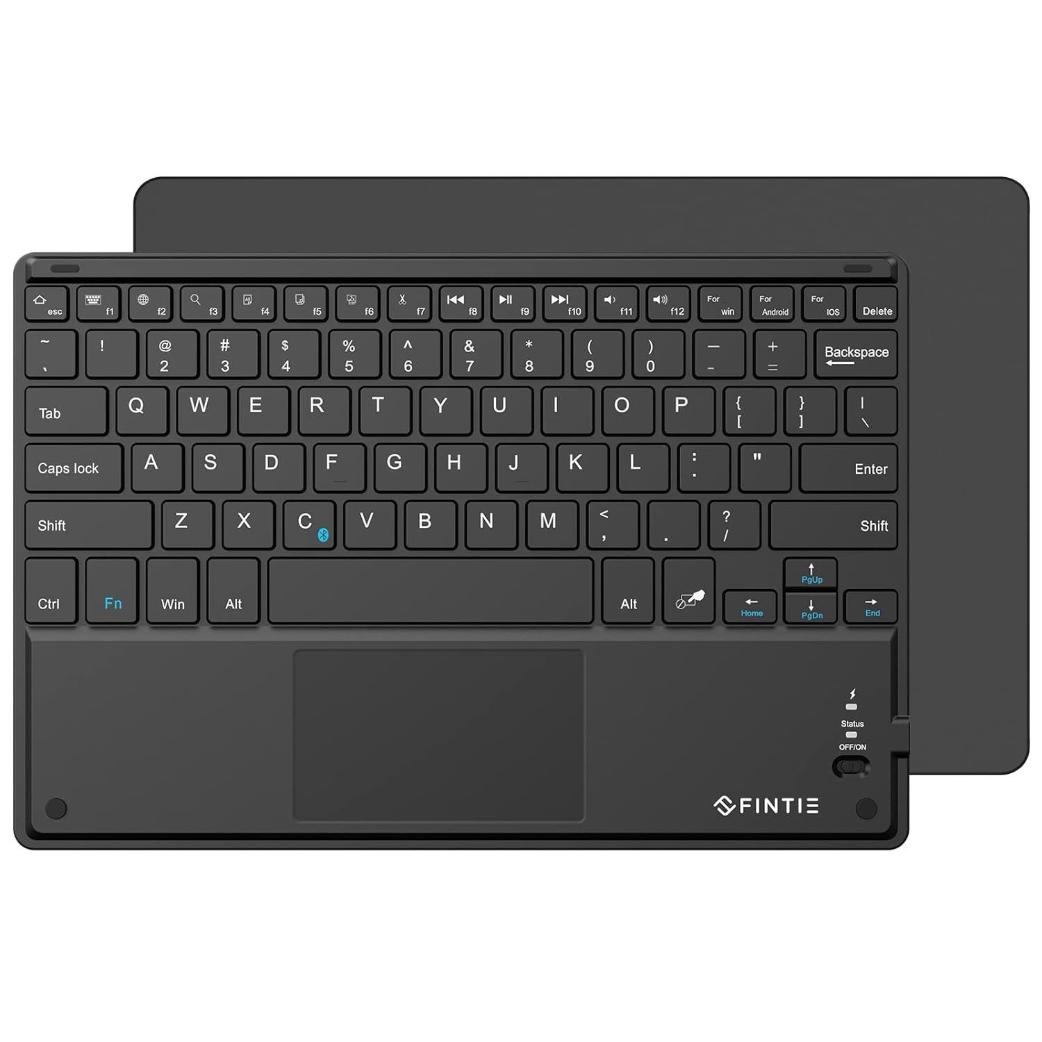 Fintie Ultrathin 4mm Wireless Bluetooth Keyboard with Built-in Multi-Touch Touch - $45.99