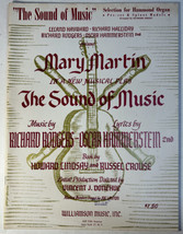 The Sound of Music - Selection for Hammond Organ by Mary Martin - Song Book - £6.85 GBP