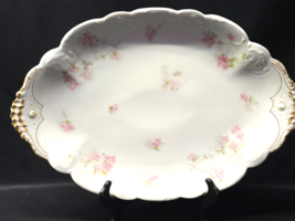 Theodore Haviland LIMOGES Schleiger 15.25&quot; Large Oval Platter - READ DES... - $62.35