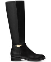 Michael Michael Kors Women&#39;s Finley Tall Riding Boots Black Brown, US 5M - $116.88