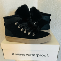 Cougar Daniel Faux Fur Trim Waterproof Arctic Boot Bootie, Black, Size 8... - $111.27