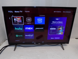 TCL 32S301 32 inch HDTV LED TV Roku Smart TV with Remote - $122.50