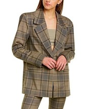 MSRP $178 Weworewhat Womens Printed Blazer Green Size XS - £45.76 GBP