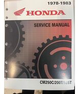 1978 1979 1980 1981 1982 1983 Honda Twinstar CM185T CM200T CM250C Servic... - €110,80 EUR