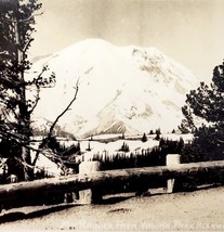 RPPC Mount Rainier Yakima Park Highway Ellis 1920s Washington Pacific NW PCBG6C - $29.99