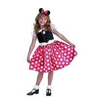 Minnie Mouse Classic Girls Costume Small 4-6x - £38.11 GBP