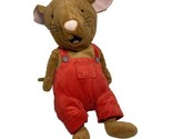 If You Give a Mouse a Cookie Plush Red Overalls Kohls Cares Stuffed Animal - $9.83