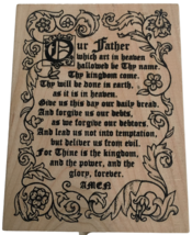 All Night Media Rubber Stamp Lords Prayer Our Father Christian Religious... - $15.99