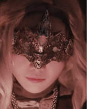 Dark Souls 3 Firekeeper Eye Mask - Cosplay Prop with Gemstone Detailing - $104.00
