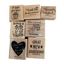Stampin Up Business Memos Rubber Stamp Set - $4.94