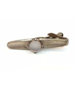 Gold Tone Tie Bar Clip Signed Swank SO Vintage Mid Century Modern - £6.29 GBP