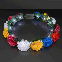 FairyLore Rainbow Floral Halo Headband for Adults - €25,93 EUR