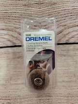 Dremel 2pcs EZ Lock Finishing Abrasive Buff Wheels 511E Rotary Tool Acce... - £6.64 GBP