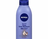 NIVEA Shea Nourish Body Lotion, Dry Skin Lotion with Shea Butter, 16.9 F... - £8.74 GBP