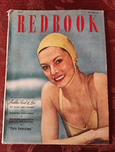 REDBOOK magazine July 1949 Alma Carroll Rudy Vallee Rose Franken Alice L Covert - £10.12 GBP