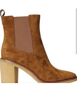LAUREN RALPH LAUREN- Marianna- Brown-Water Resistant Suede Bootie- Women... - $753.89 MXN