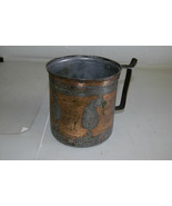 Large Antique Copper Grog Beer Mug Etched Carved Pewter? Handmade - £31.59 GBP
